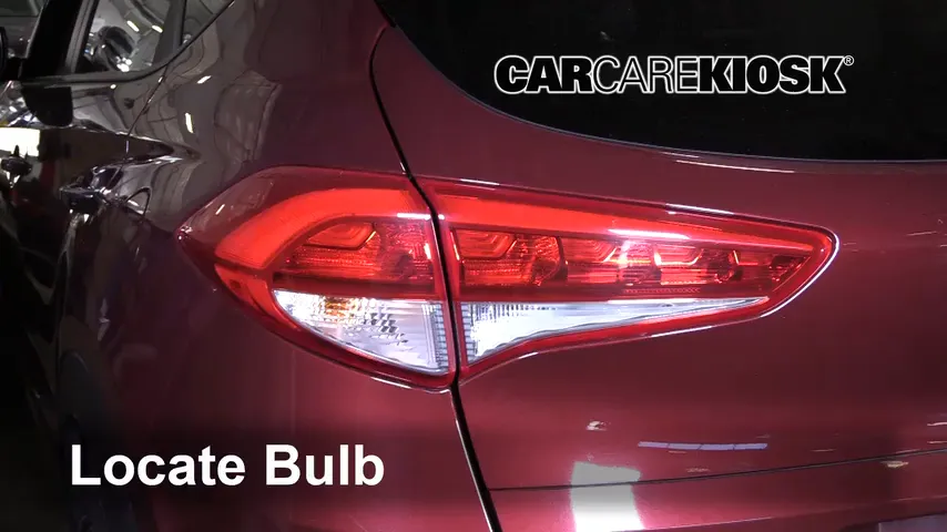 2017 Hyundai Tucson Eco 1.6L 4 Cyl. Turbo Éclairage Feu stop (remplacer ampoule)